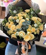 Букет цветов из:  Розы и Лизиантусы #REPLACE_PRED# Осиново Татарстан